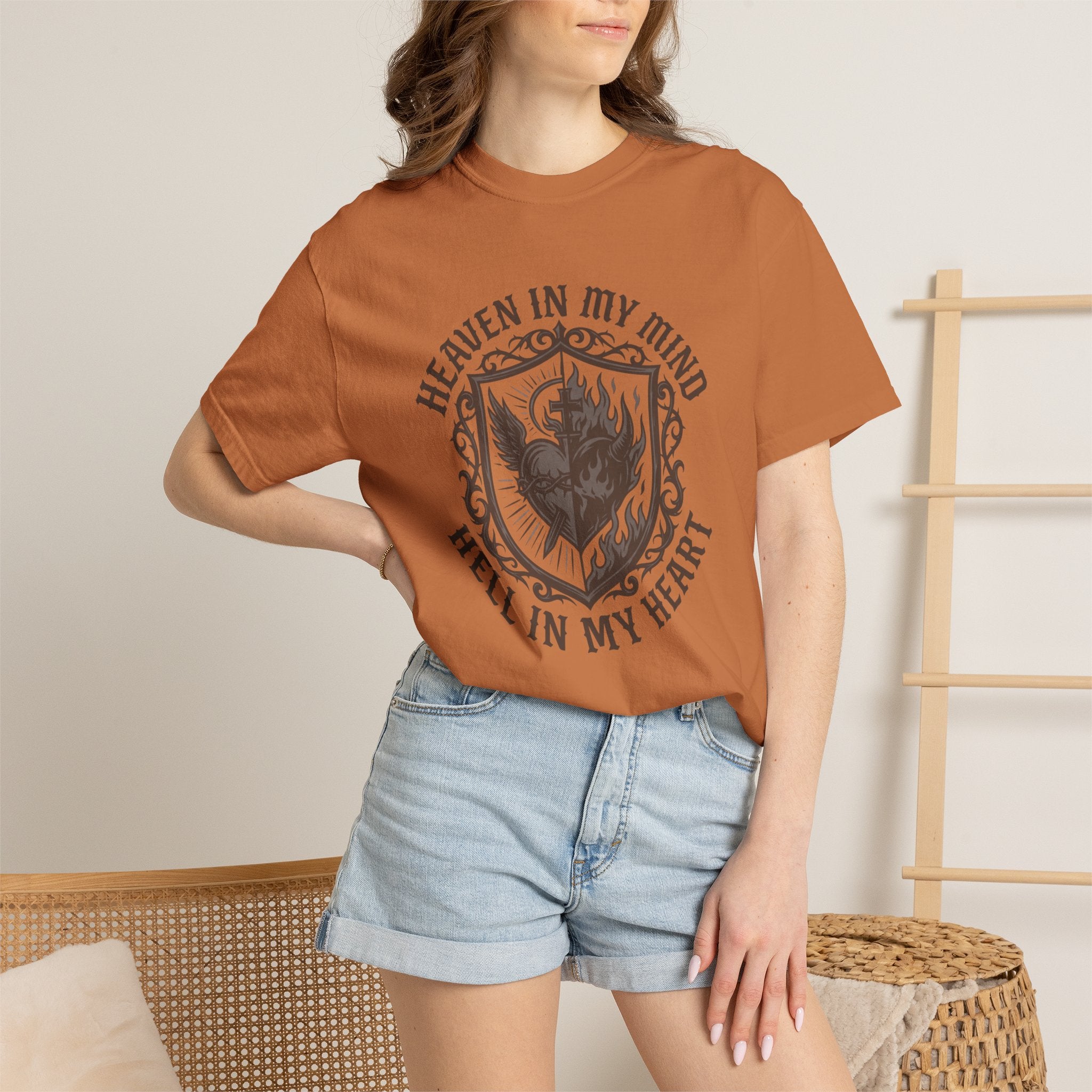 Heaven Mind Hell Heart T-Shirt