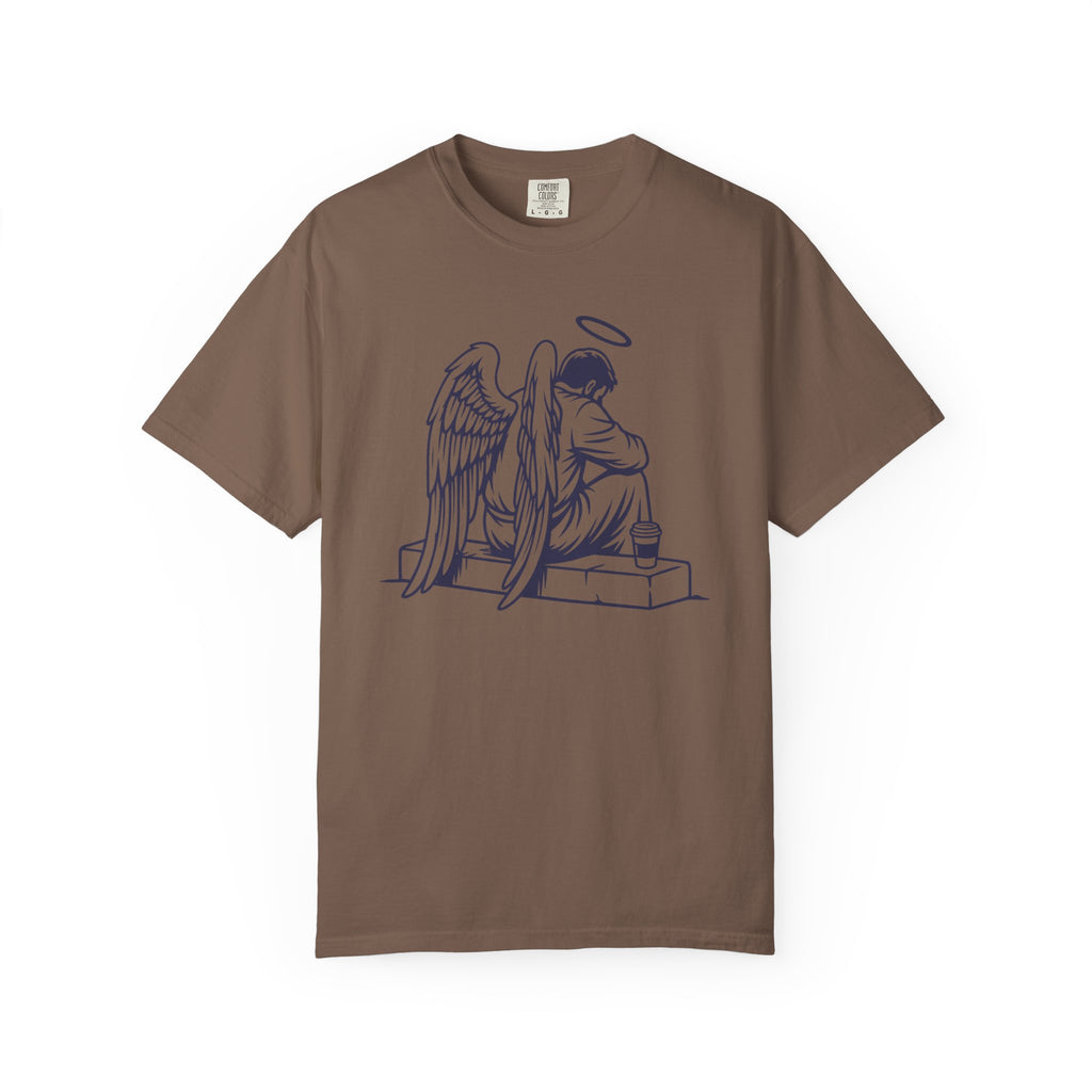 Tired Angel With Coffee T-Shirt