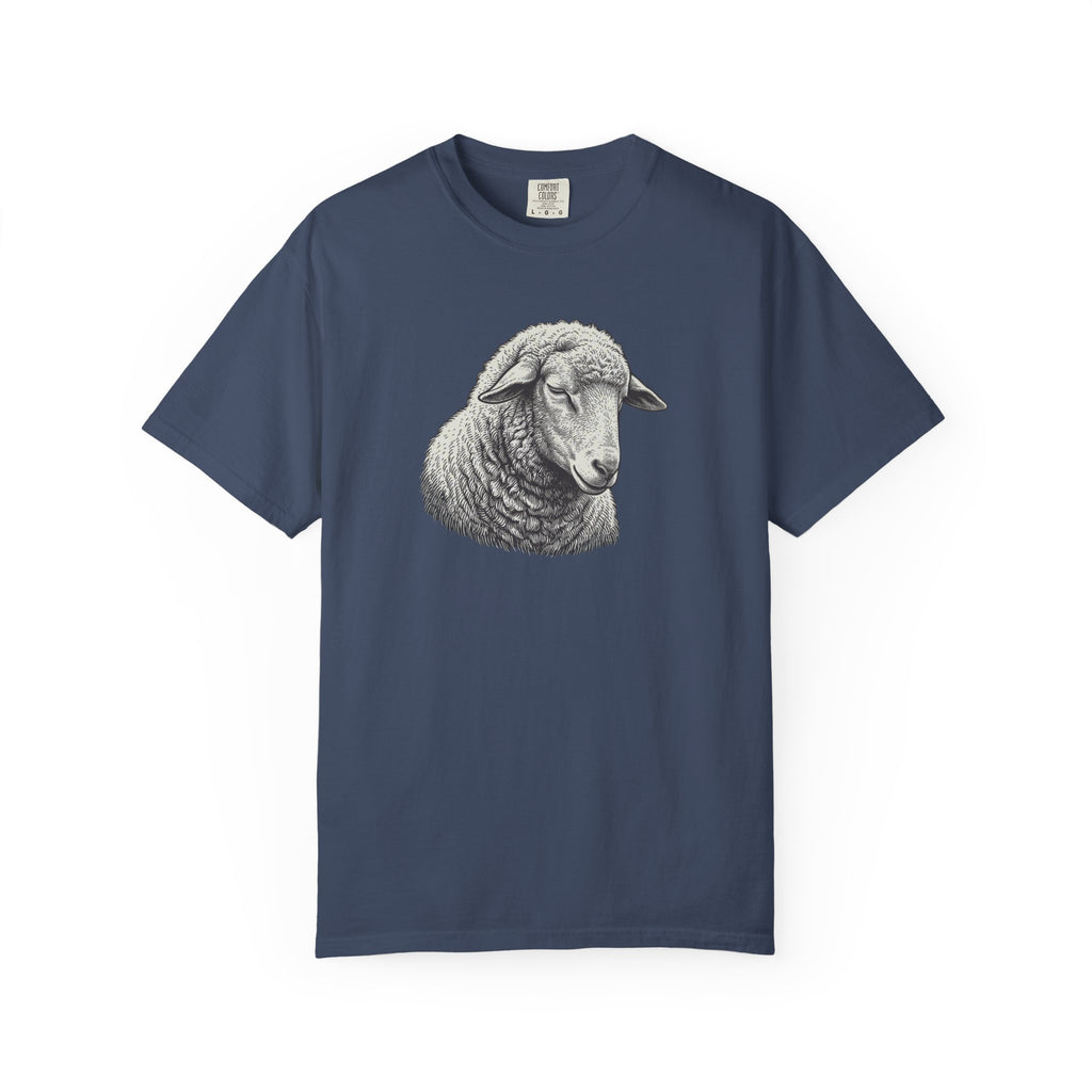 Sleeping Sheep Sketch T-Shirt