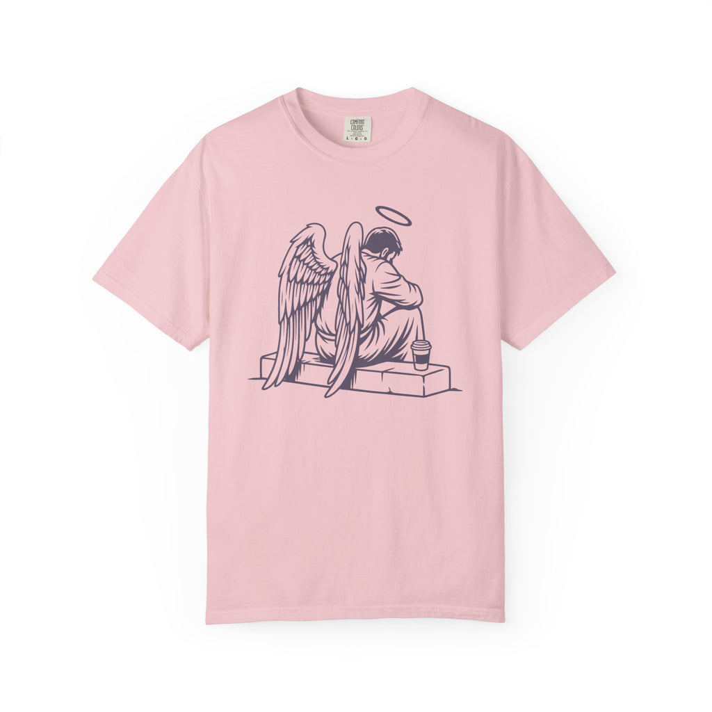 Tired Angel With Coffee T-Shirt