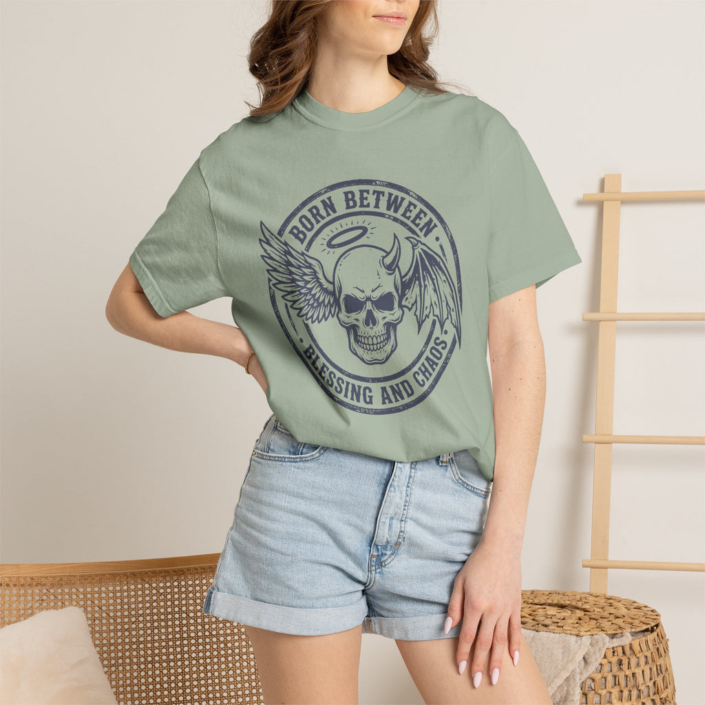 Born Between Blessing Chaos T-Shirt