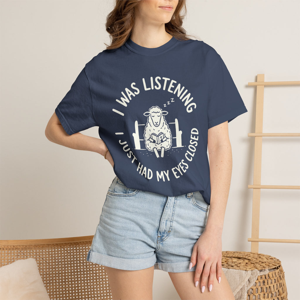 Listening Eyes Closed T-Shirt