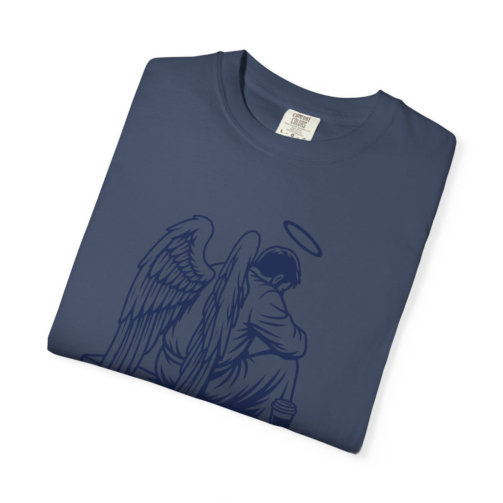 Tired Angel With Coffee T-Shirt