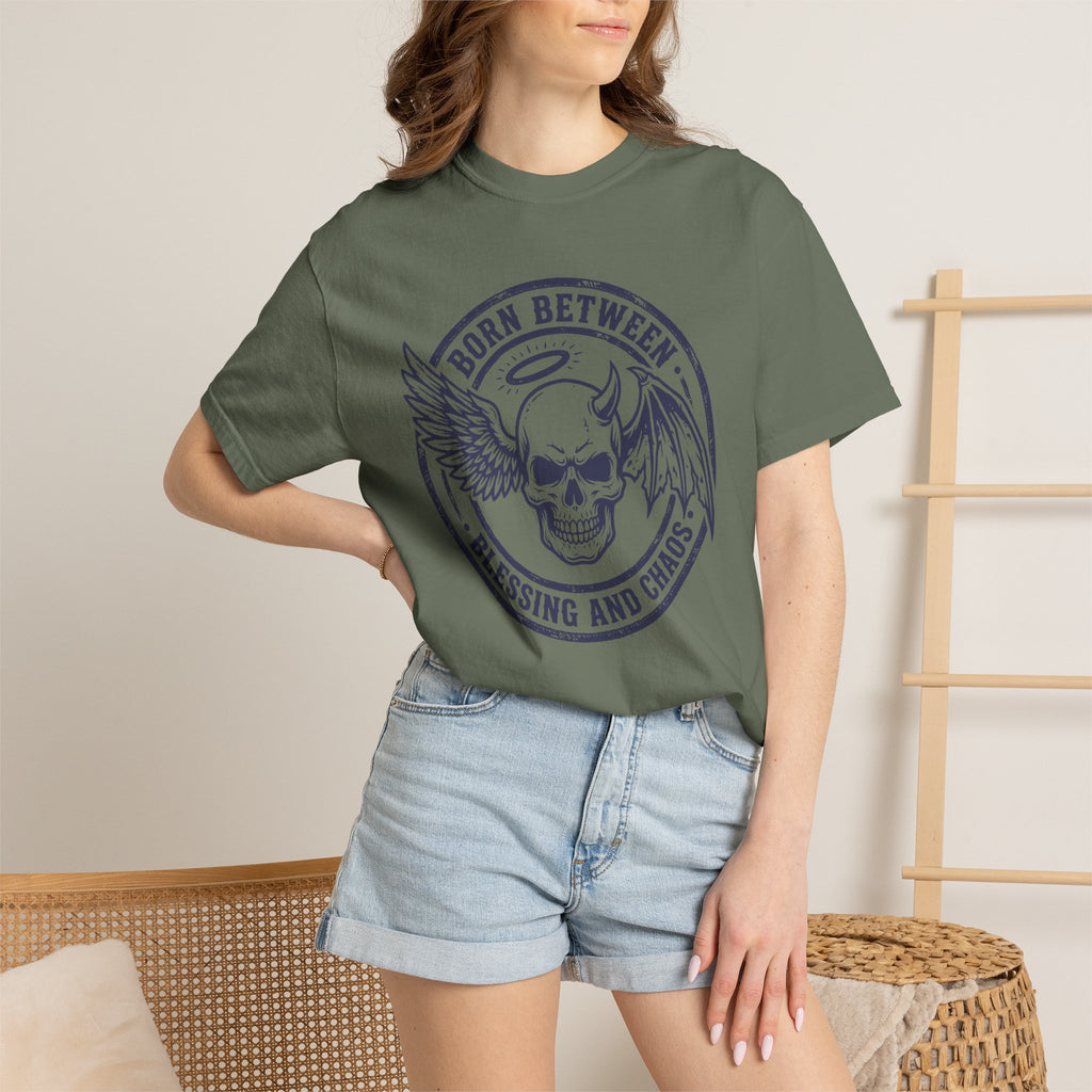Born Between Blessing Chaos T-Shirt