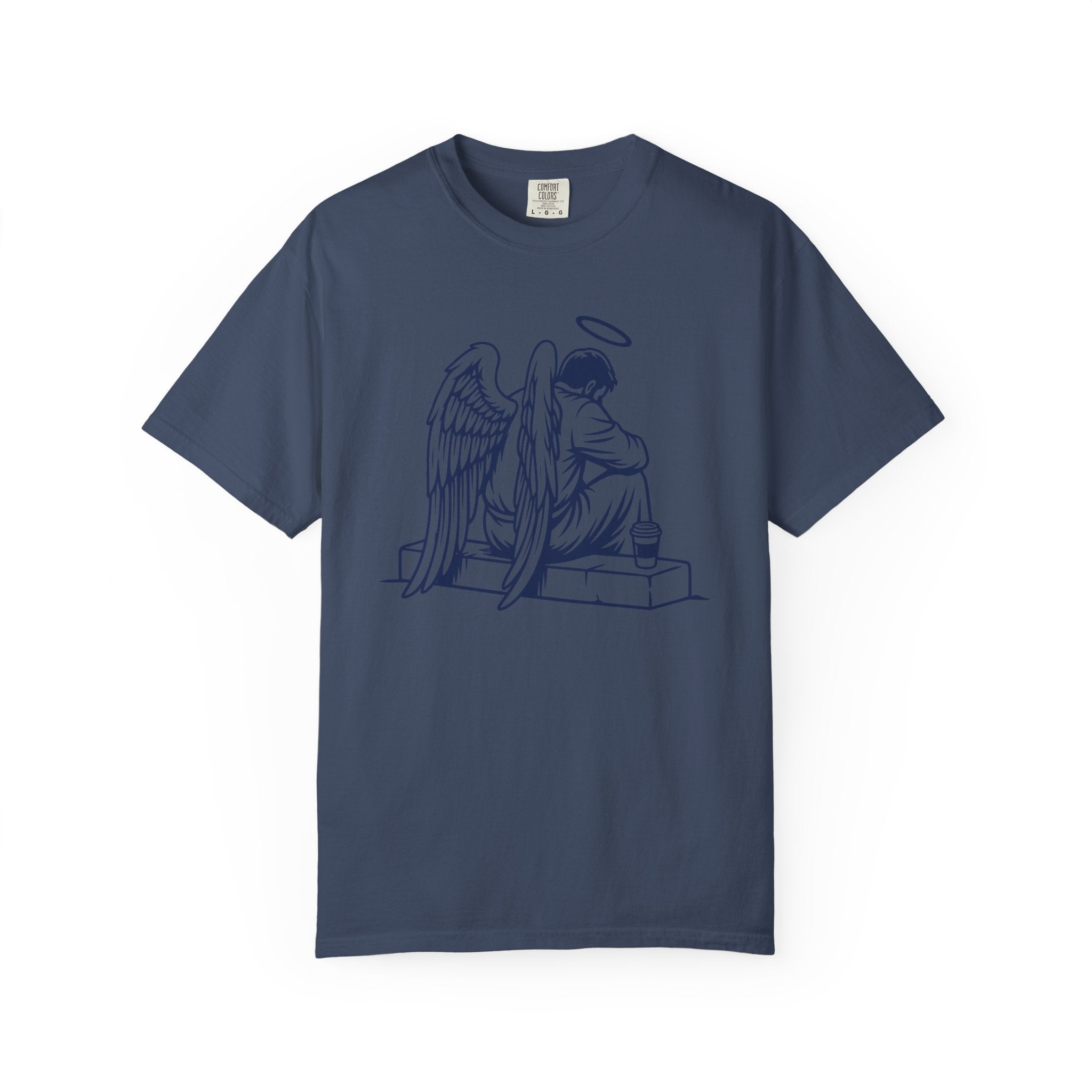 Tired Angel With Coffee T-Shirt