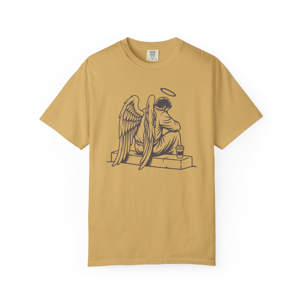 Tired Angel With Coffee T-Shirt