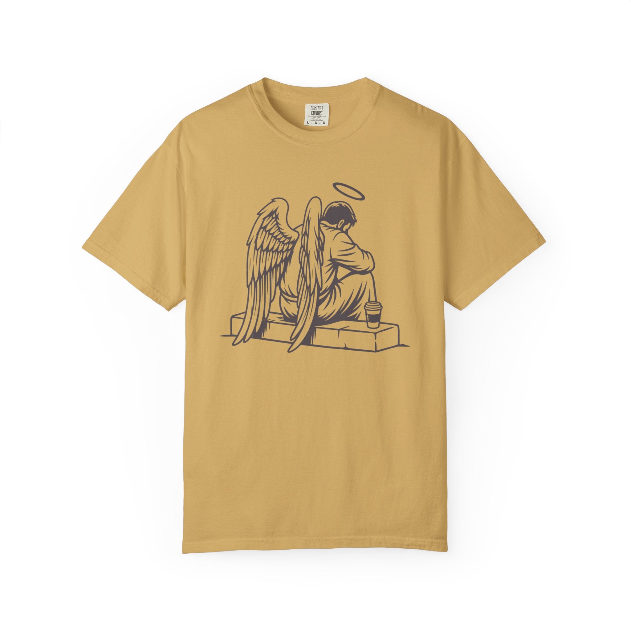 Tired Angel With Coffee T-Shirt