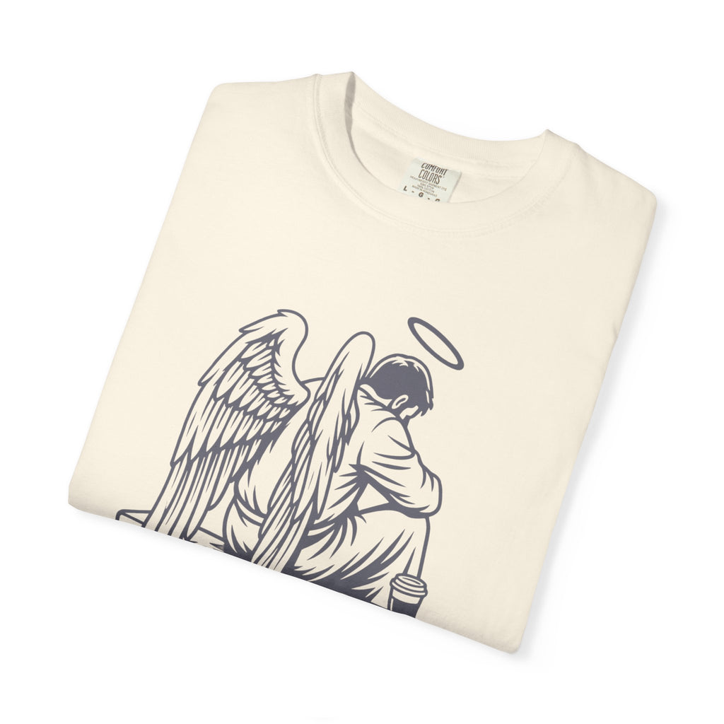 Tired Angel With Coffee T-Shirt