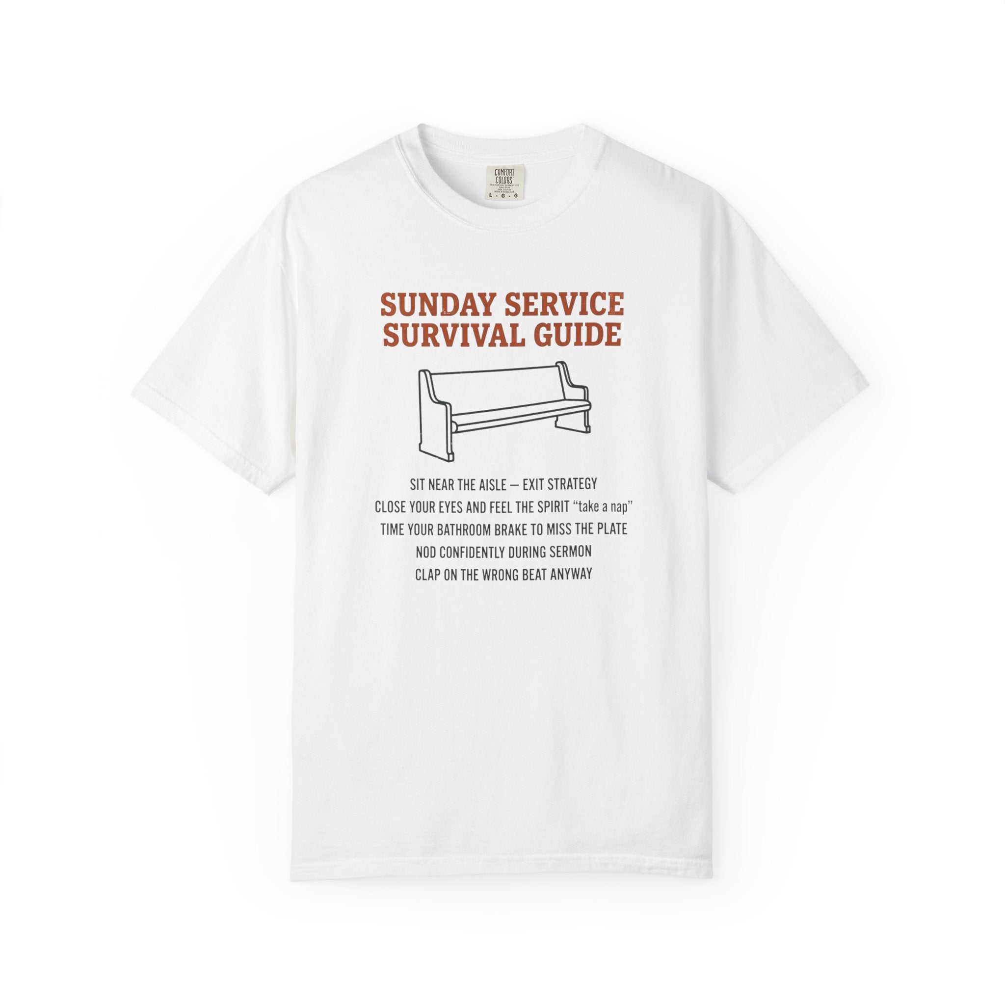 Sunday Service Survival Guide T-Shirt