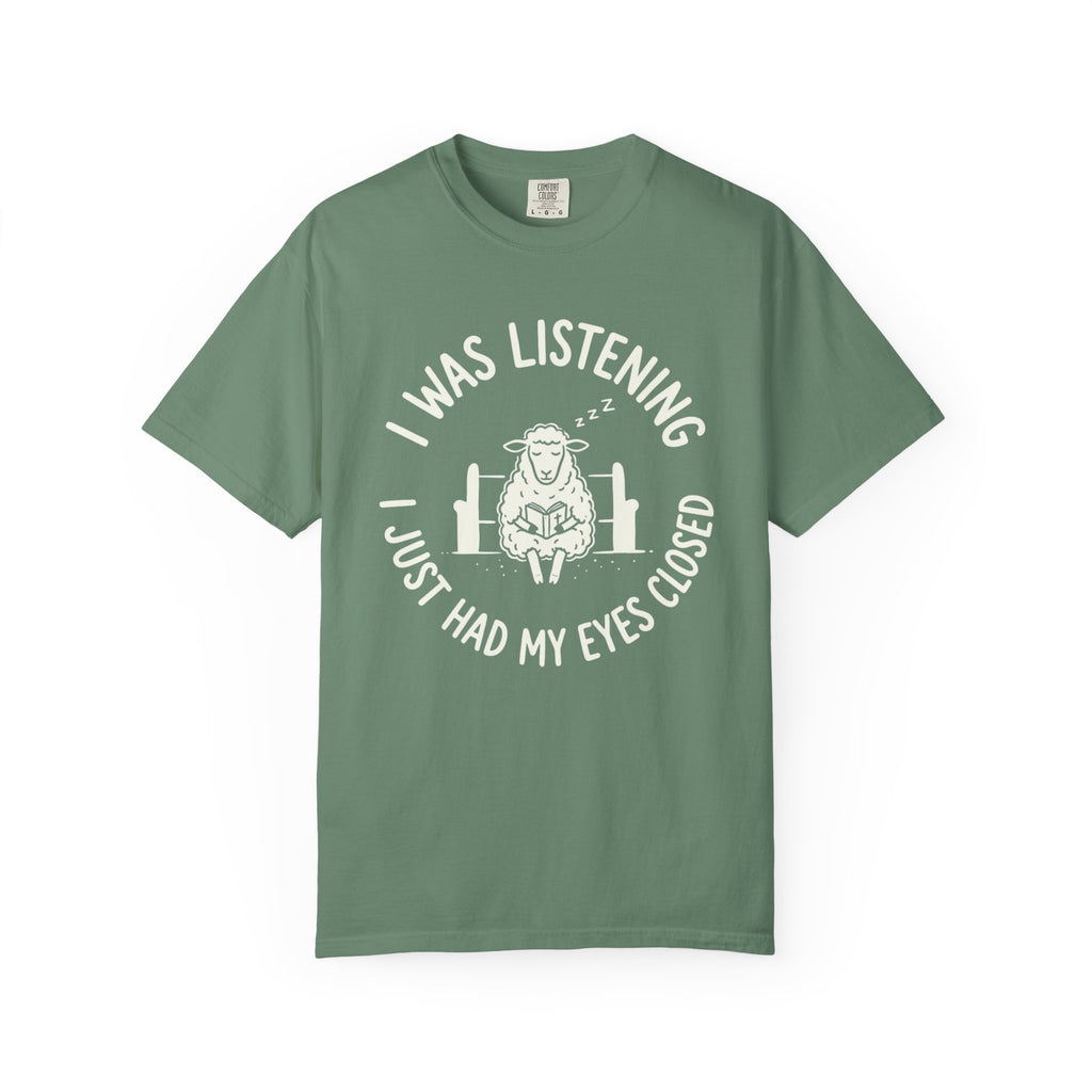 Listening Eyes Closed T-Shirt