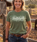 Hallelujah White Floral T-Shirt
