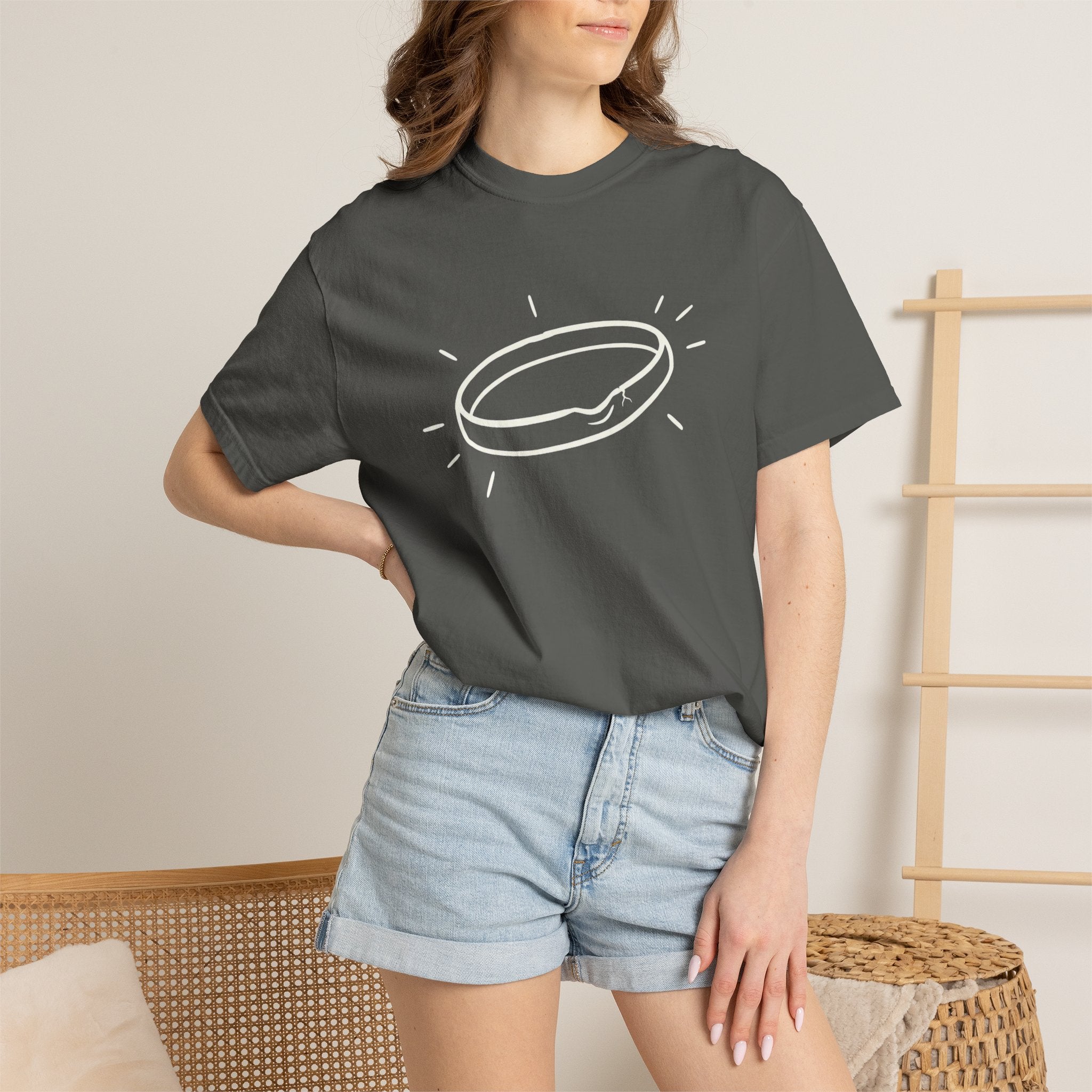 Glowing Halo Cream T-Shirt