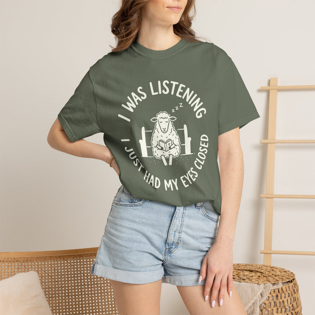 Listening Eyes Closed T-Shirt