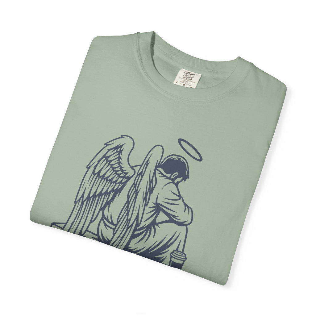 Tired Angel With Coffee T-Shirt