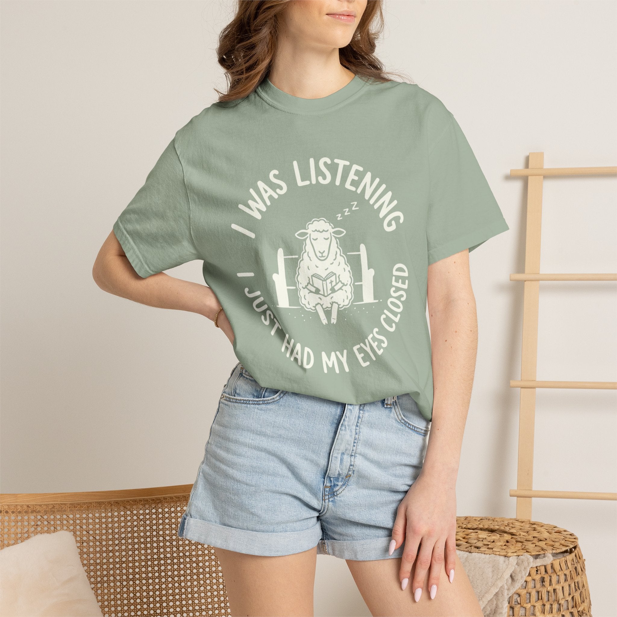 Listening Eyes Closed T-Shirt