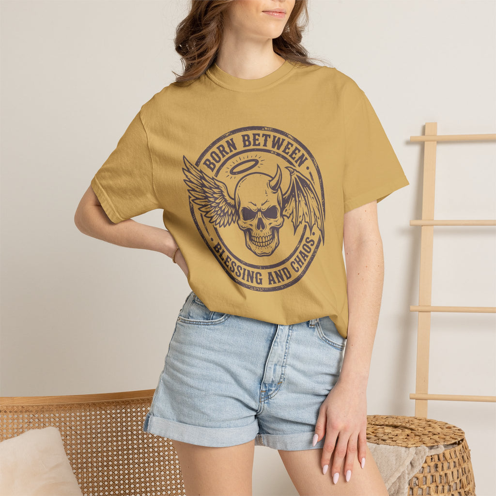 Born Between Blessing Chaos T-Shirt