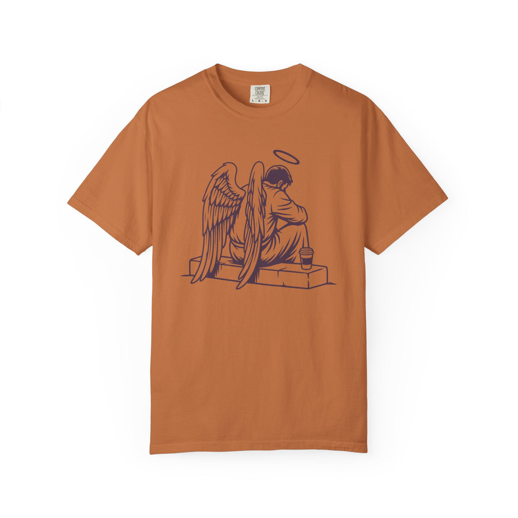 Tired Angel With Coffee T-Shirt