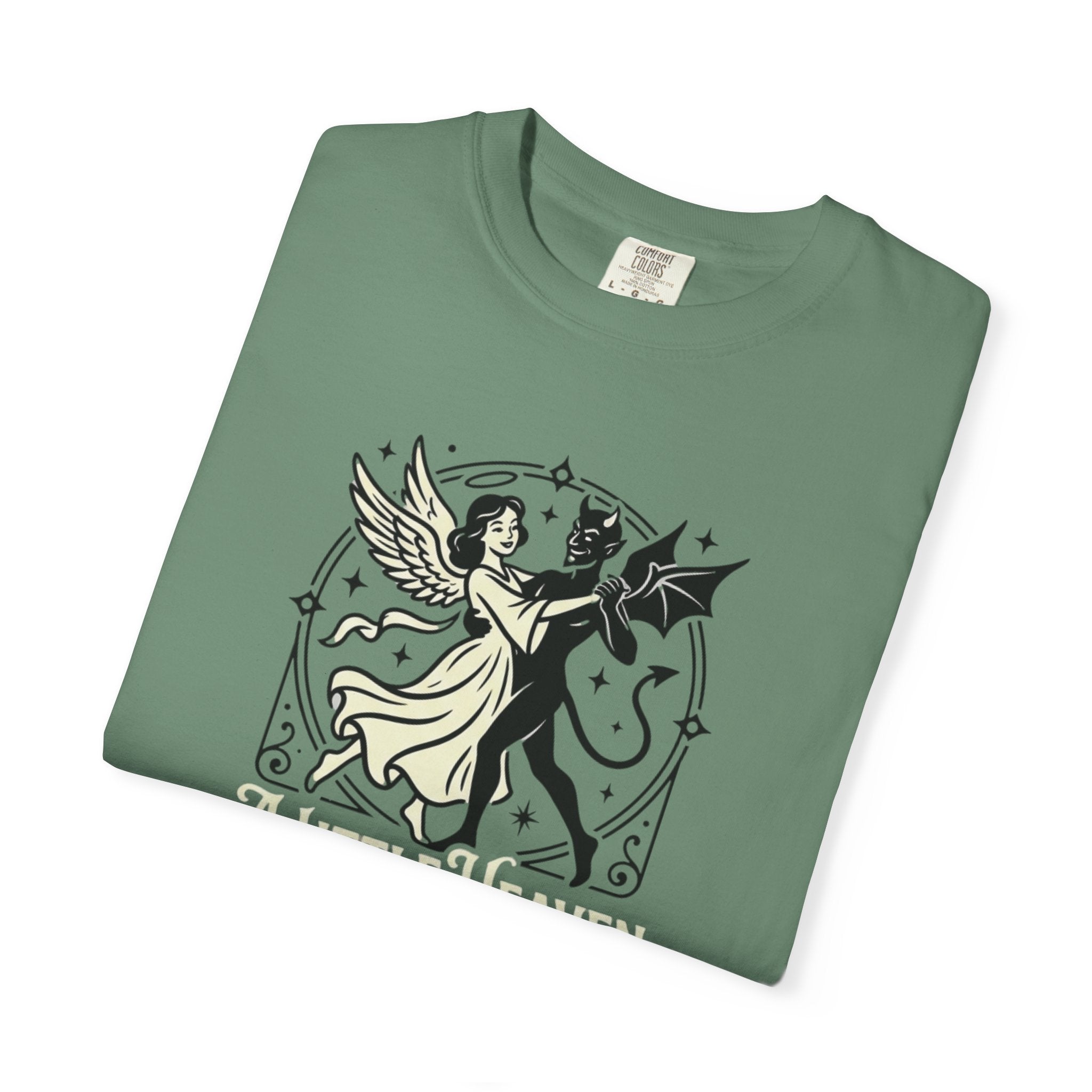 Little Heaven Hell Framed T-Shirt