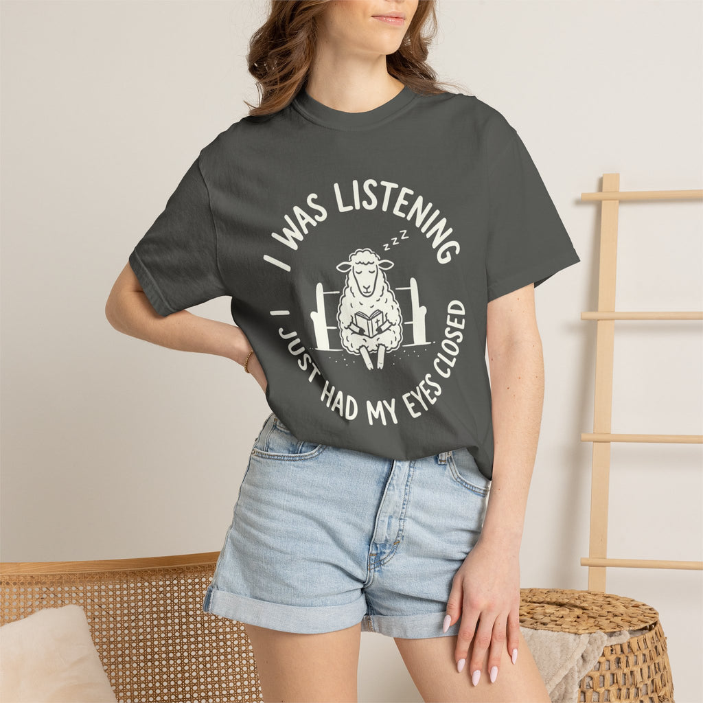 Listening Eyes Closed T-Shirt