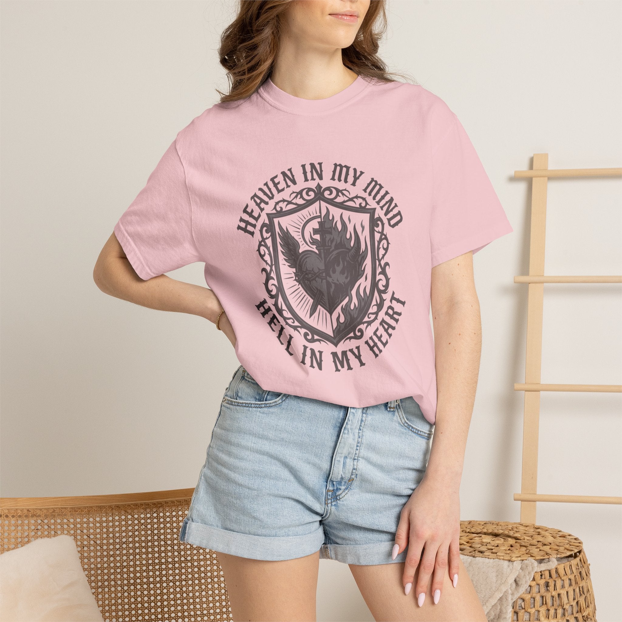 Heaven Mind Hell Heart T-Shirt