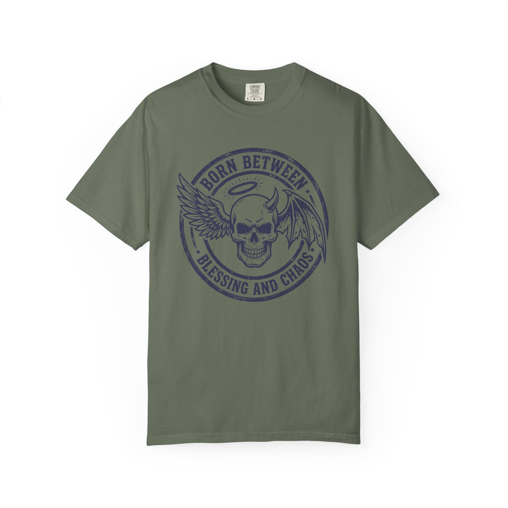 Born Between Blessing Chaos T-Shirt