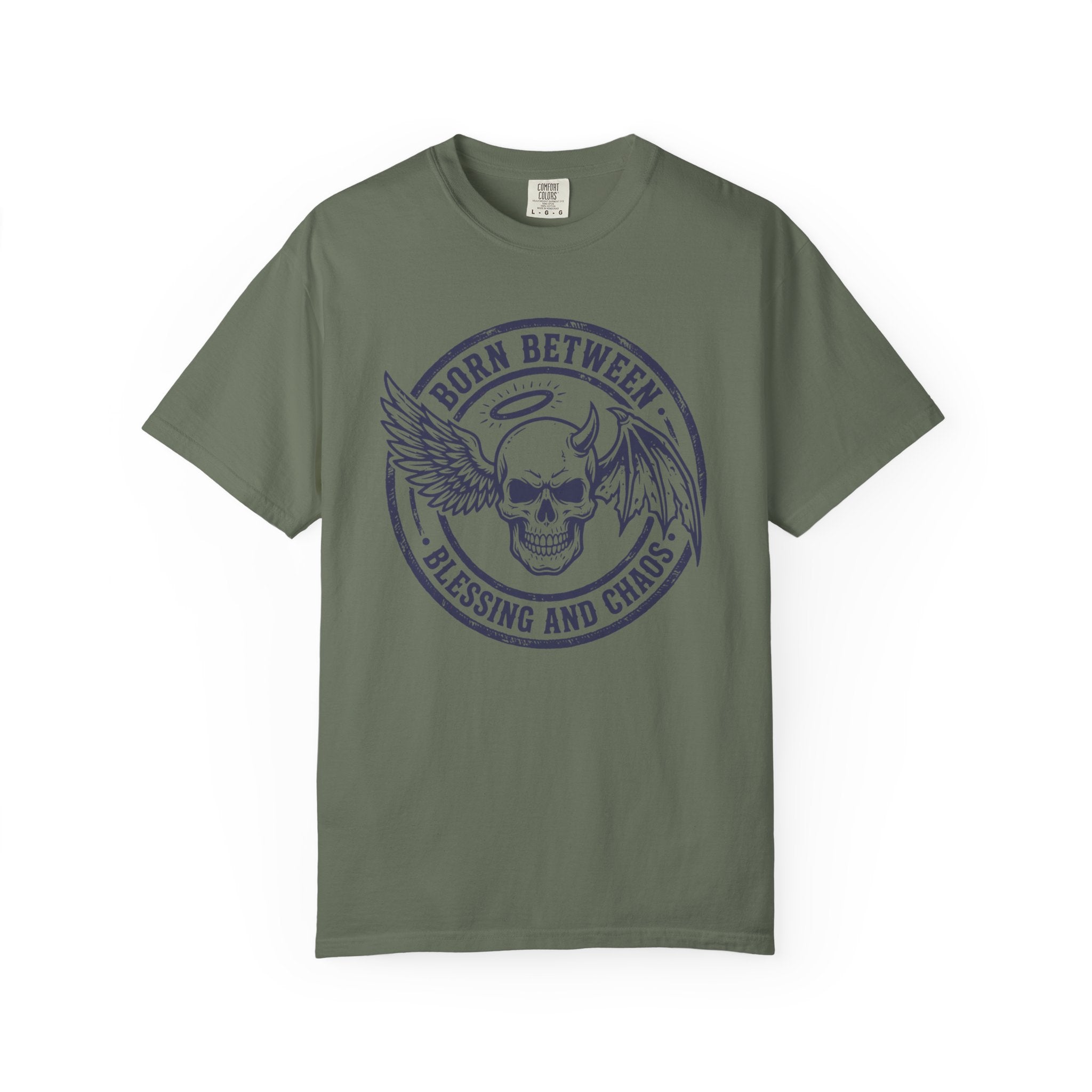 Born Between Blessing Chaos T-Shirt