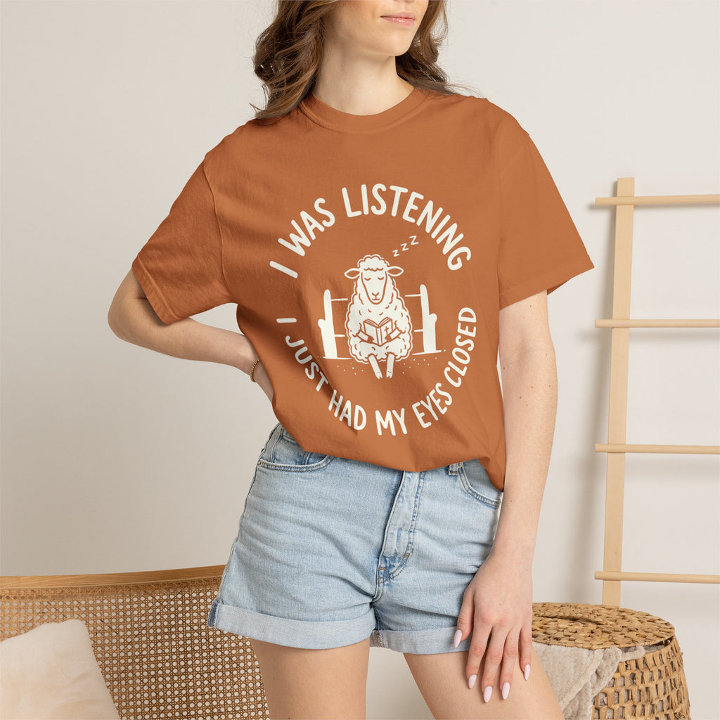 Listening Eyes Closed T-Shirt