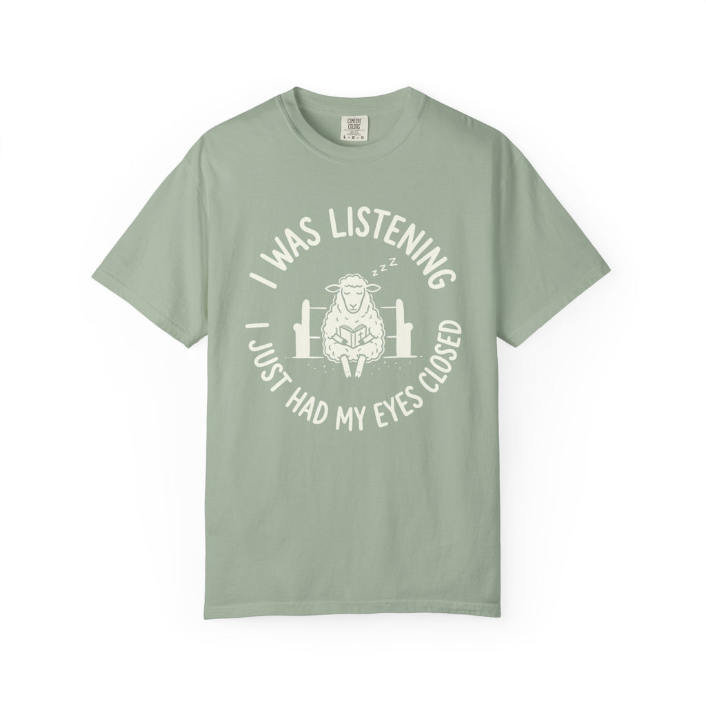 Listening Eyes Closed T-Shirt