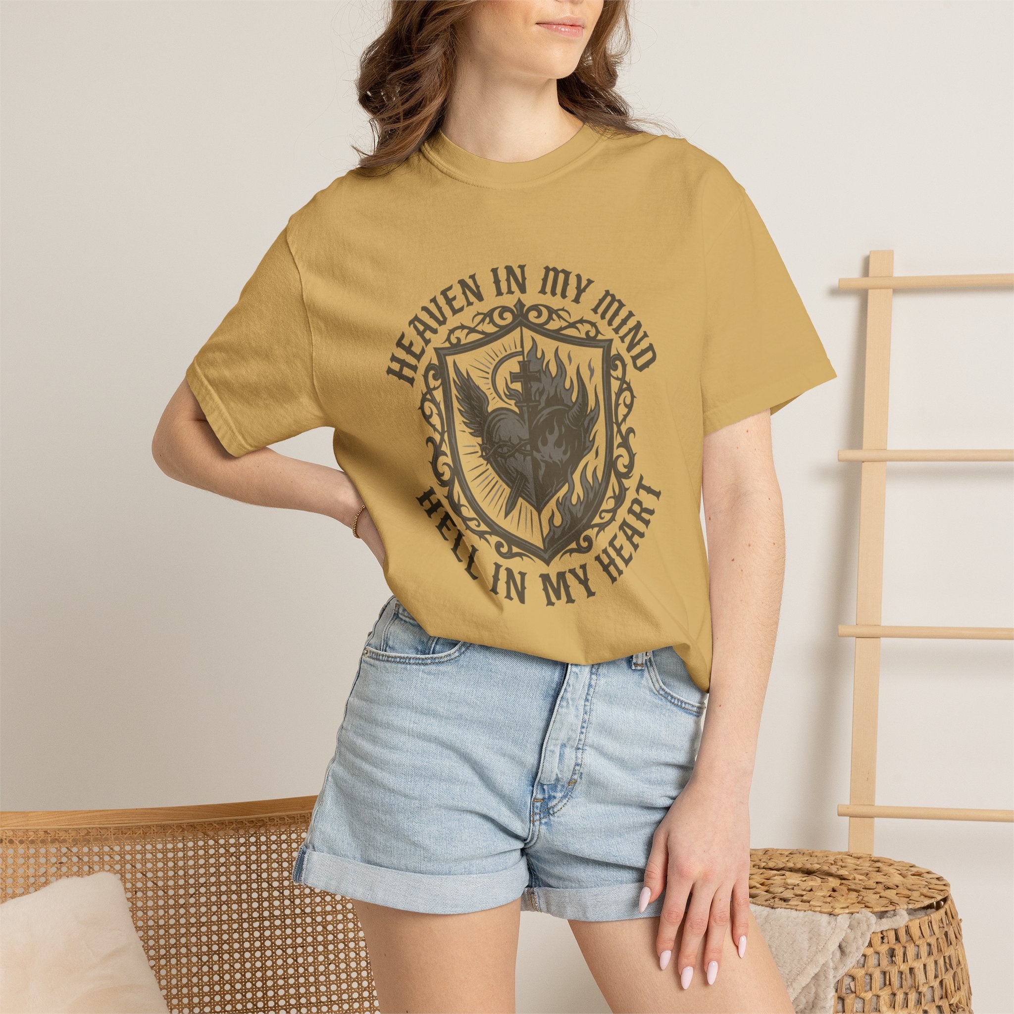 Heaven Mind Hell Heart T-Shirt