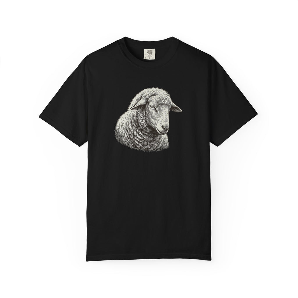 Sleeping Sheep Sketch T-Shirt