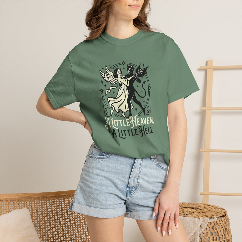 Little Heaven Hell Framed T-Shirt