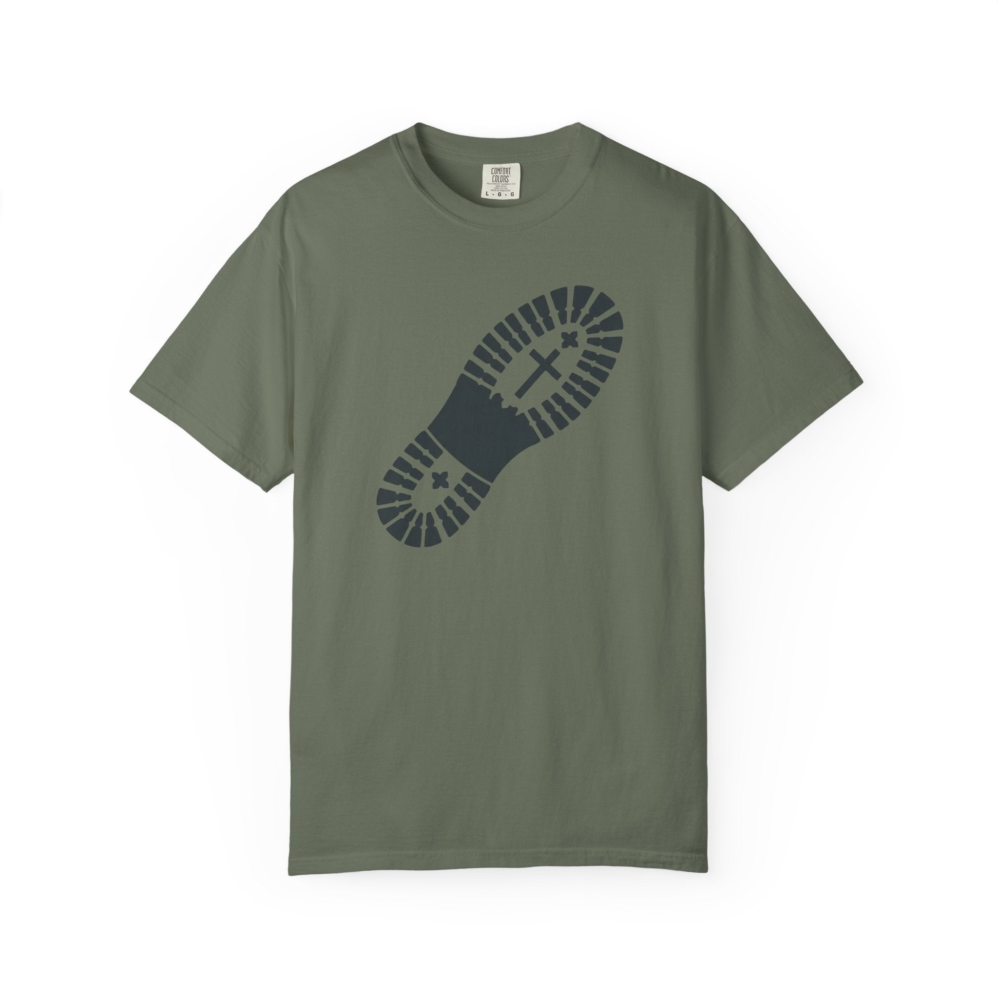 Boot Sole Cross T-Shirt