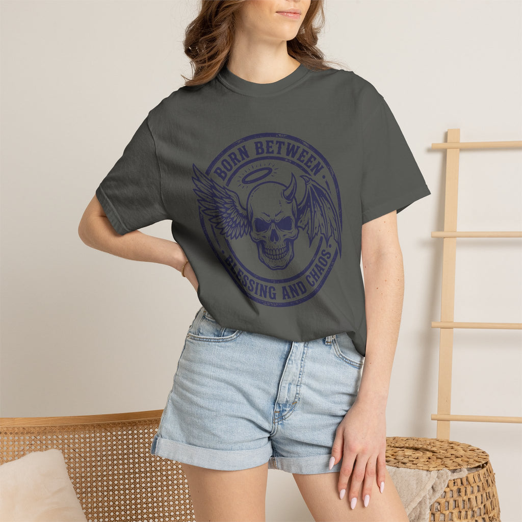 Born Between Blessing Chaos T-Shirt