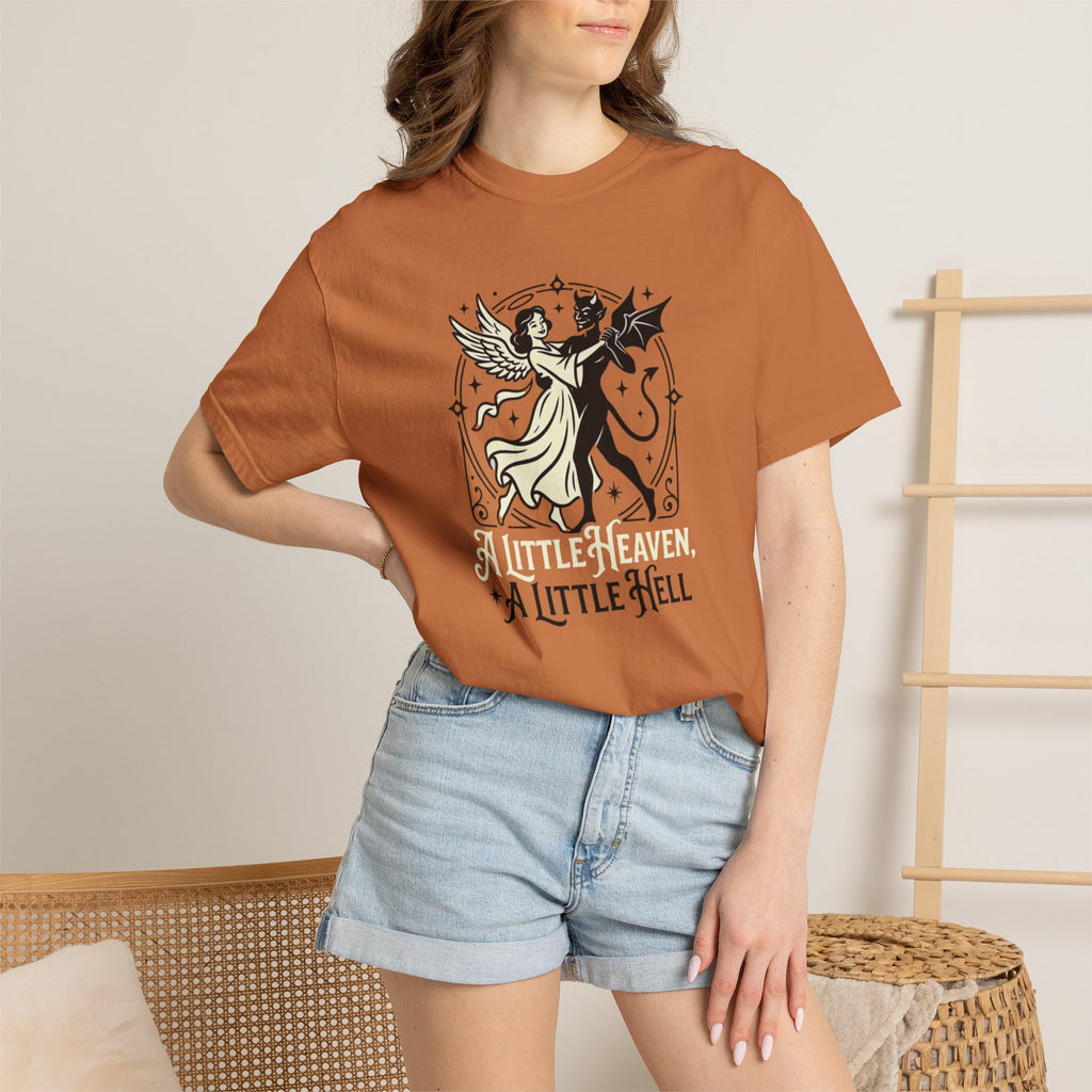 Little Heaven Hell Framed T-Shirt
