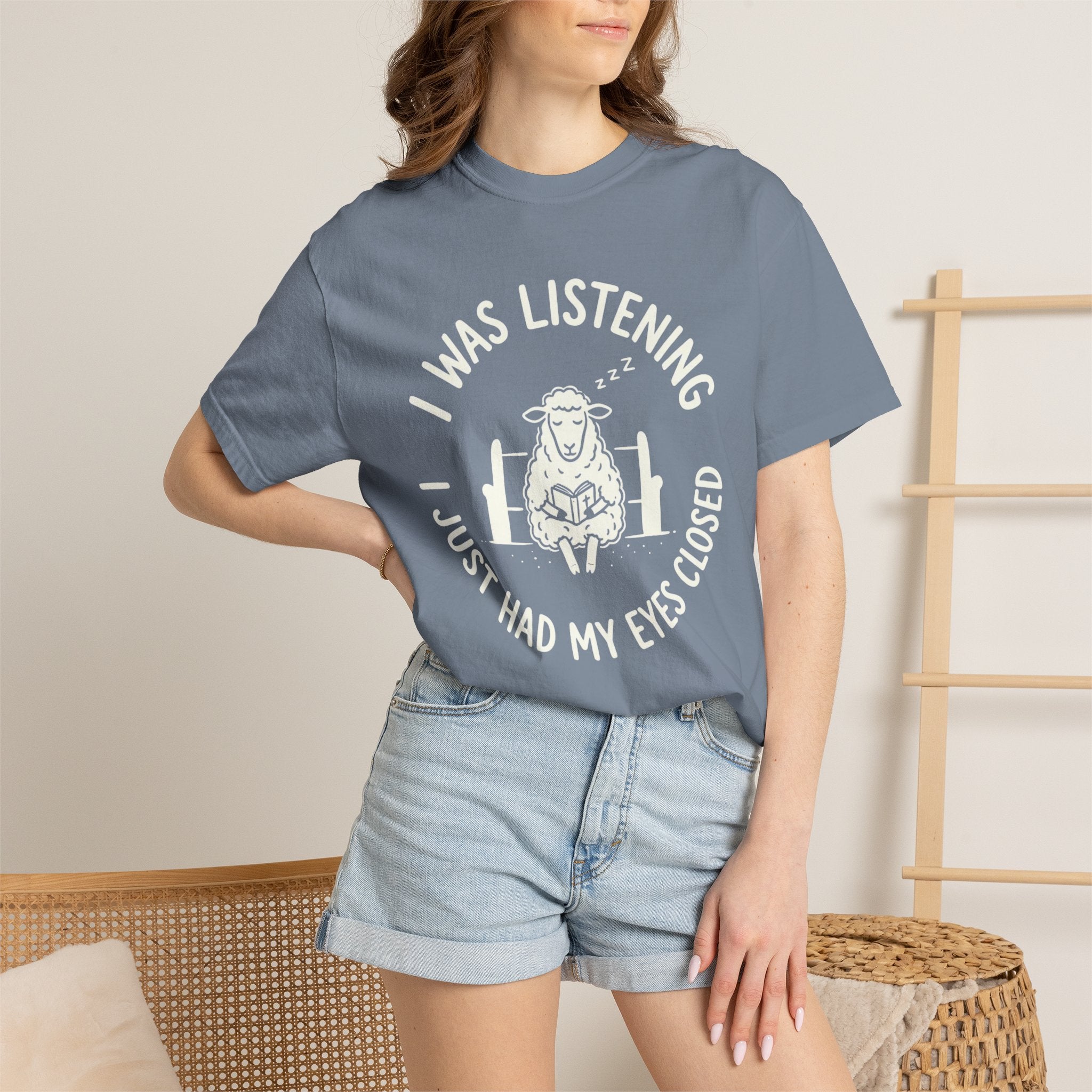 Listening Eyes Closed T-Shirt