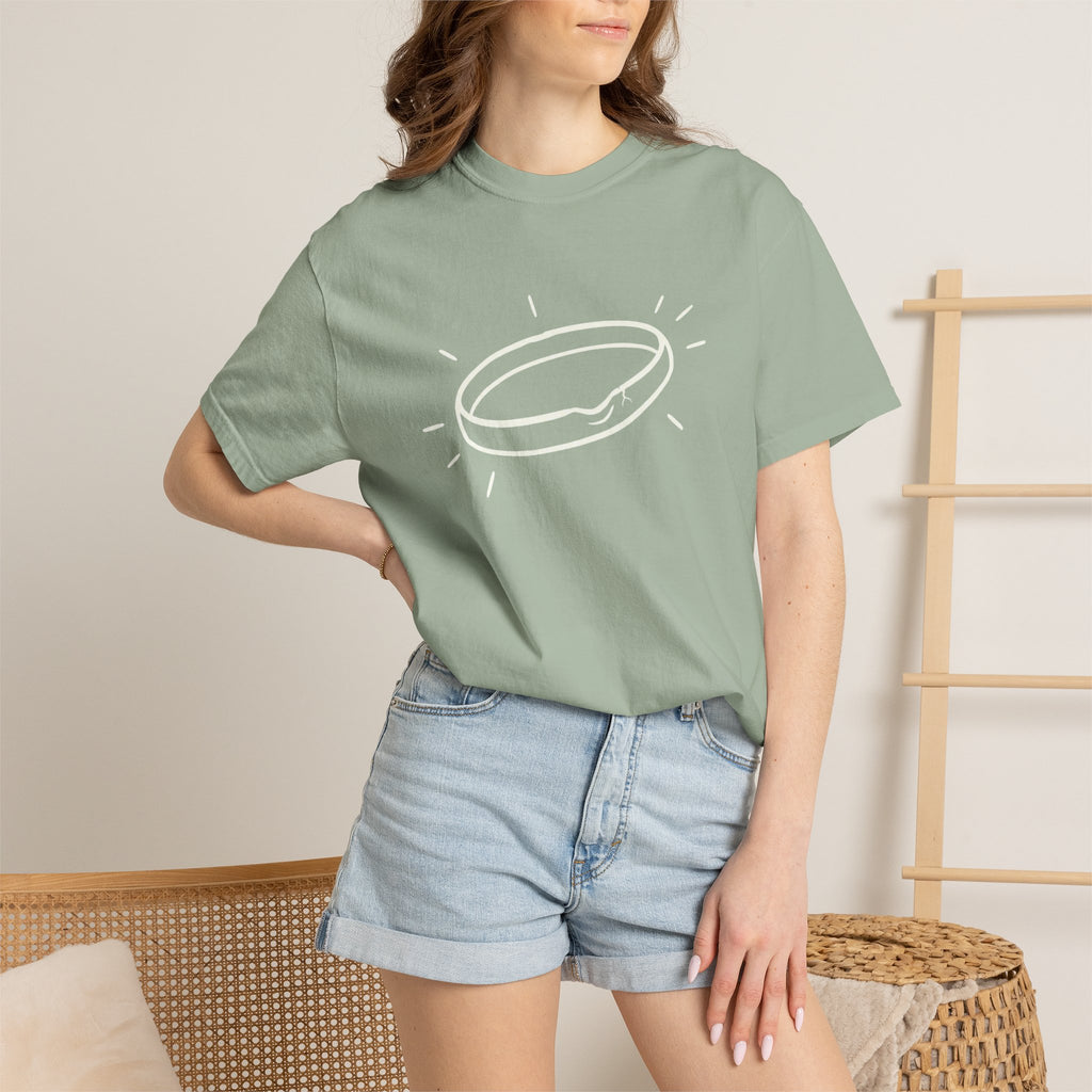 Glowing Halo Cream T-Shirt