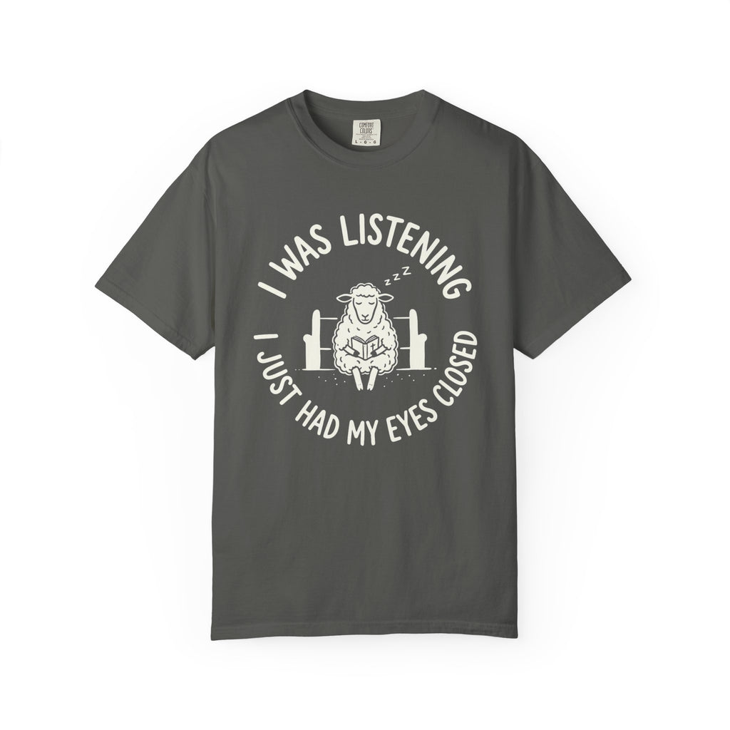 Listening Eyes Closed T-Shirt