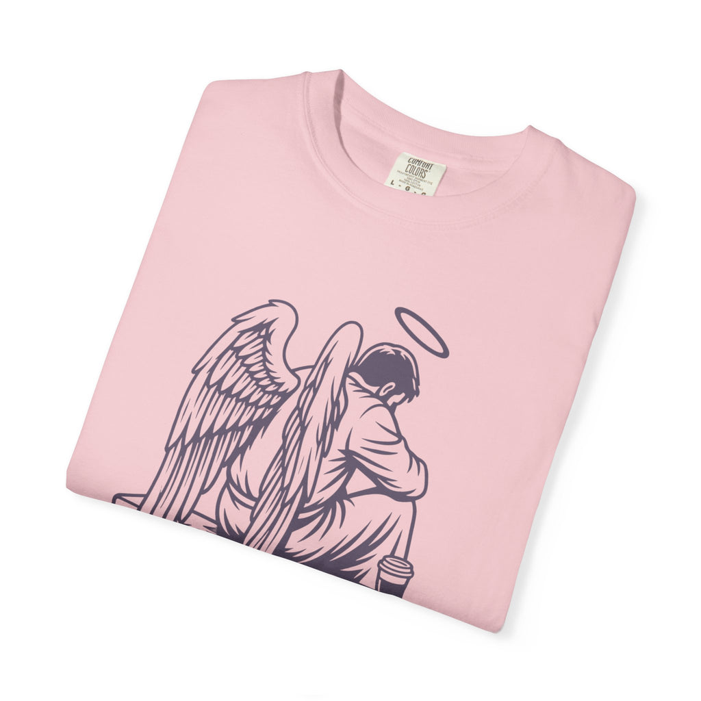 Tired Angel With Coffee T-Shirt