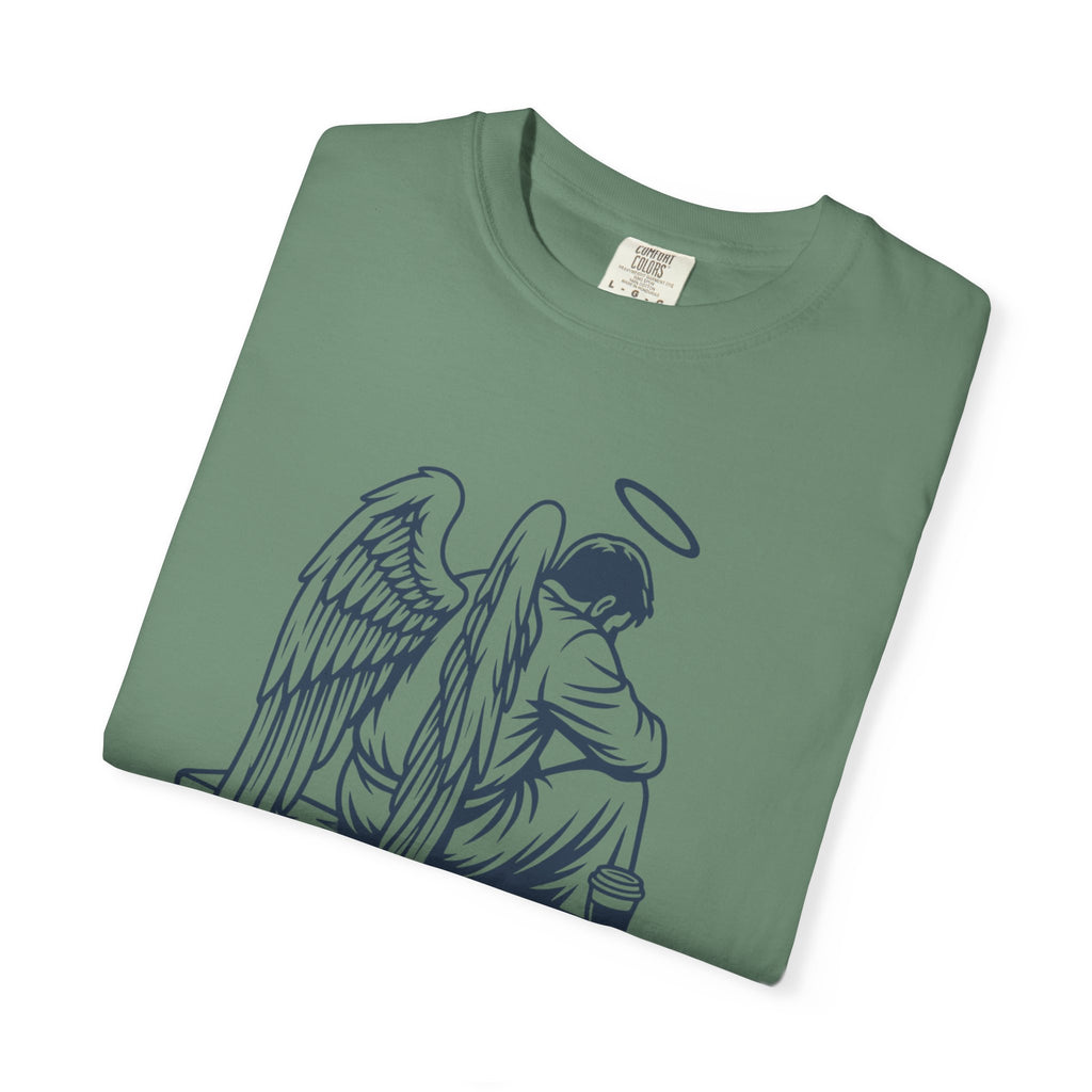 Tired Angel With Coffee T-Shirt