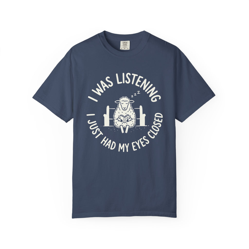 Listening Eyes Closed T-Shirt