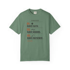 Have Faith Have Worms Have Patience T-Shirt