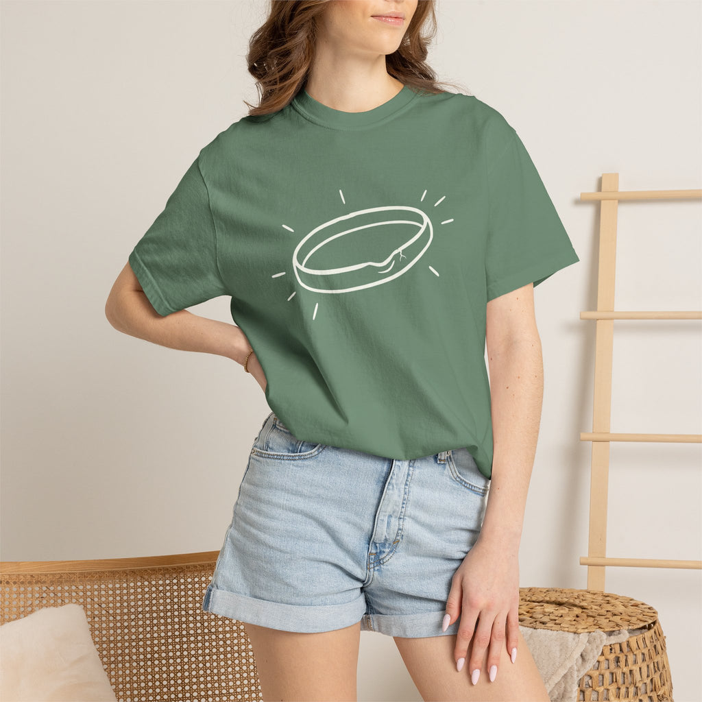 Glowing Halo Cream T-Shirt