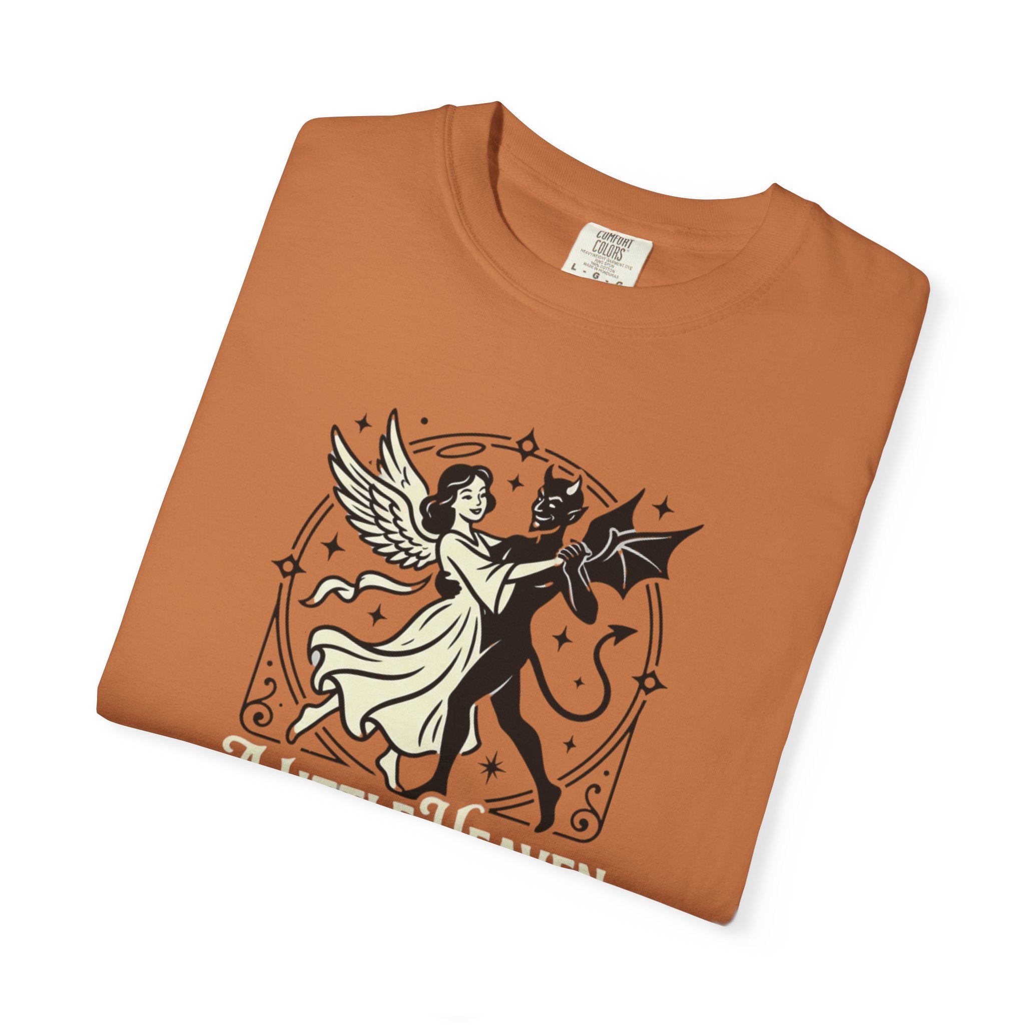 Little Heaven Hell Framed T-Shirt