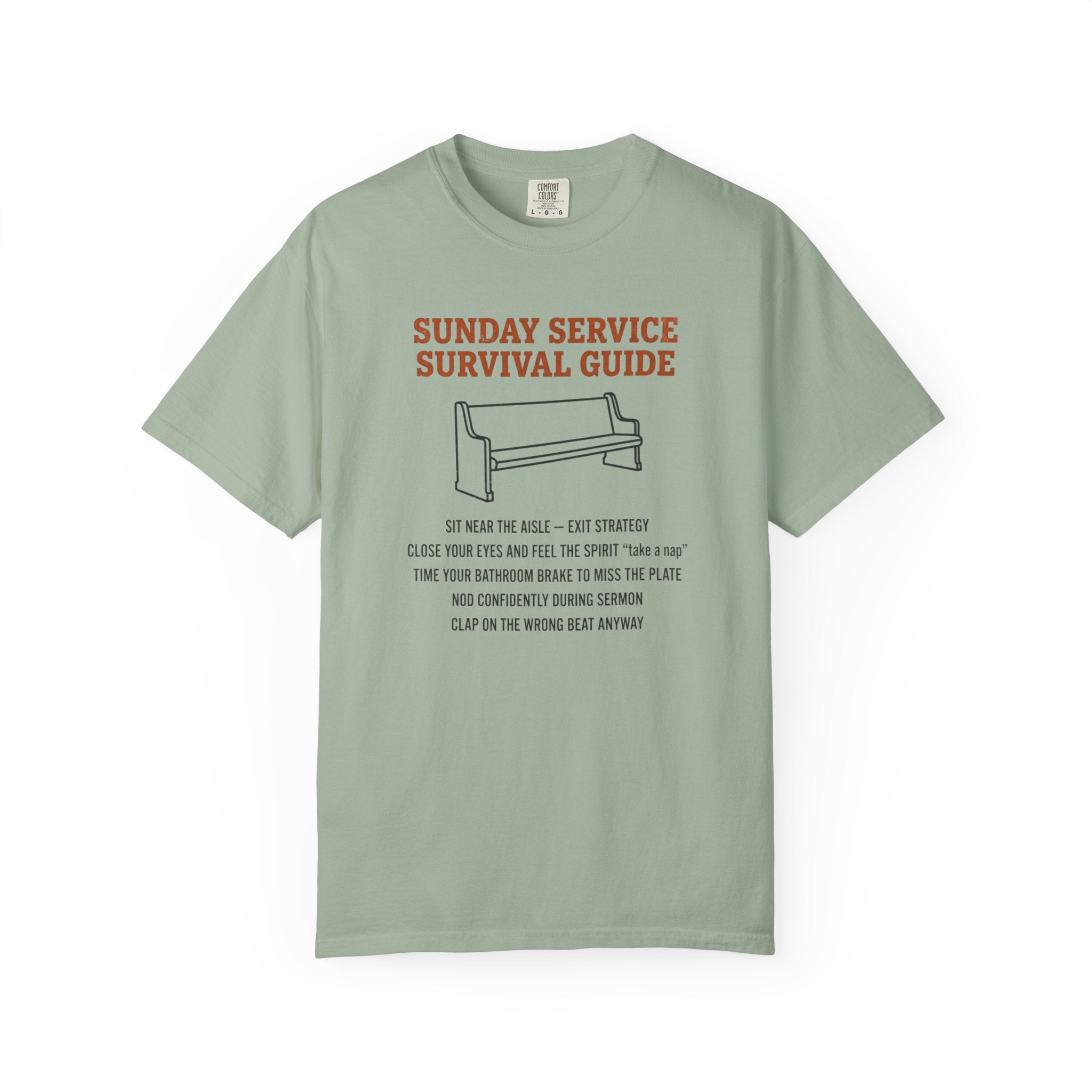 Sunday Service Survival Guide T-Shirt