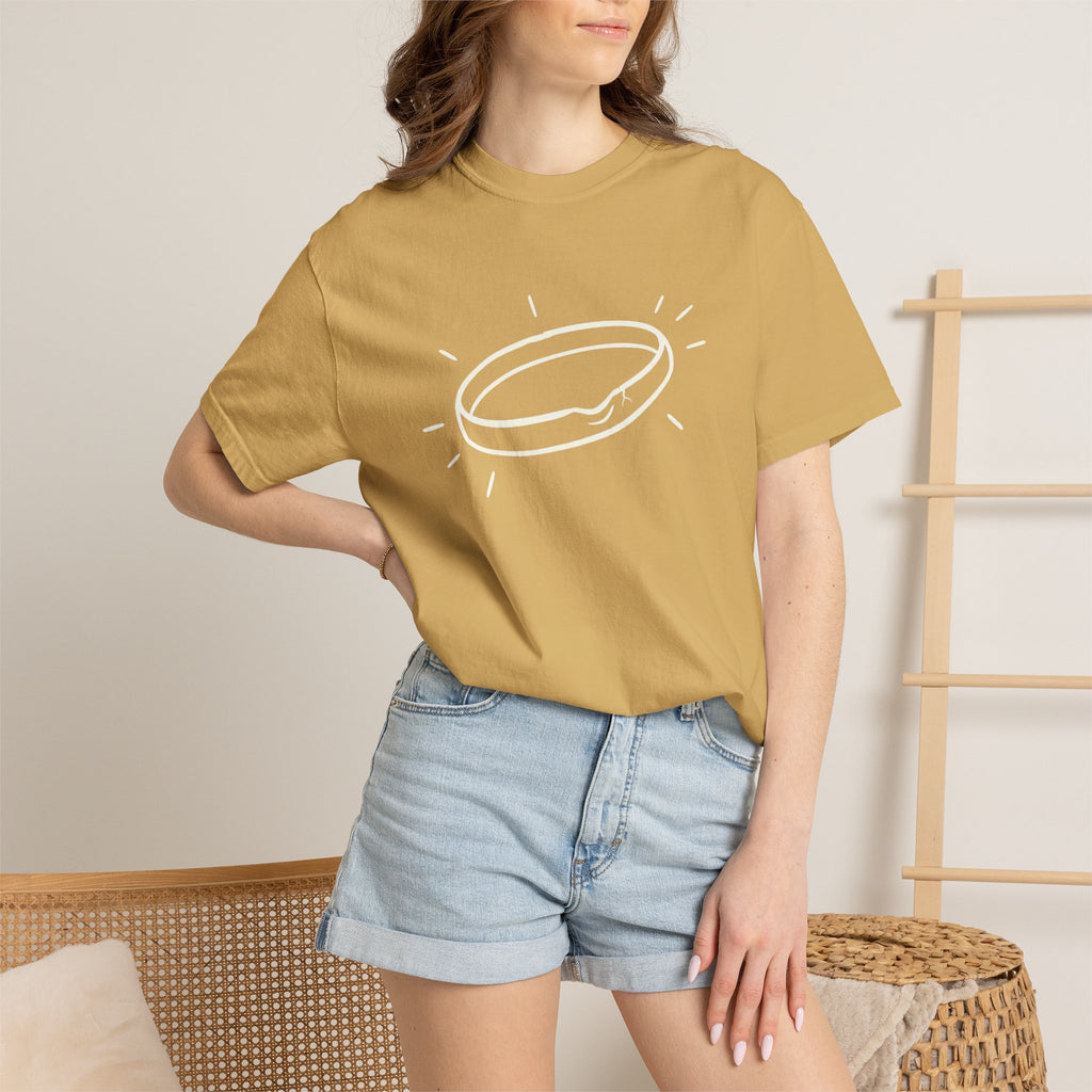 Glowing Halo Cream T-Shirt