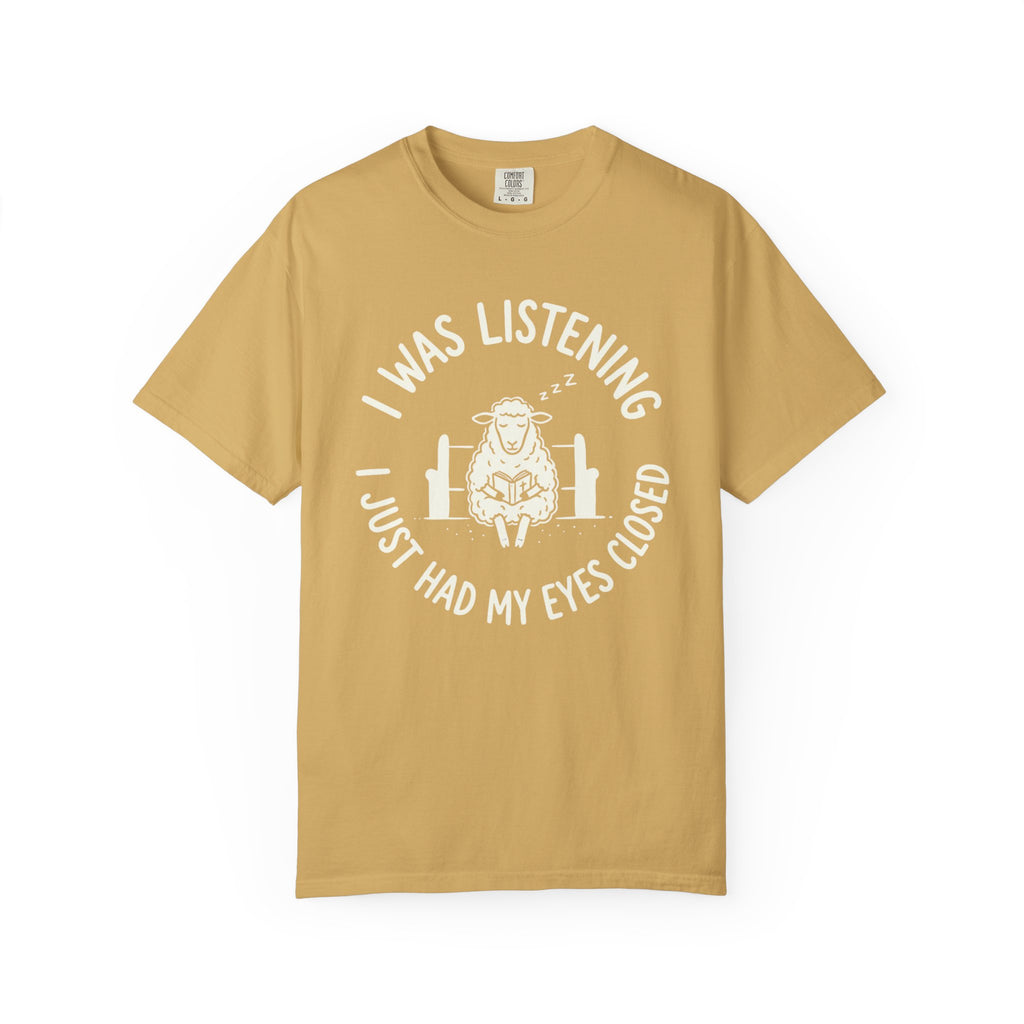 Listening Eyes Closed T-Shirt