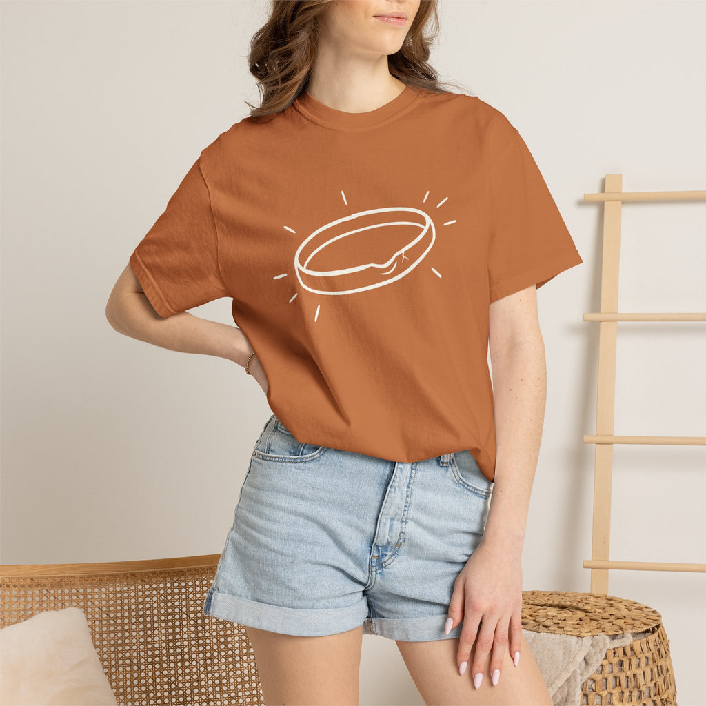 Glowing Halo Cream T-Shirt