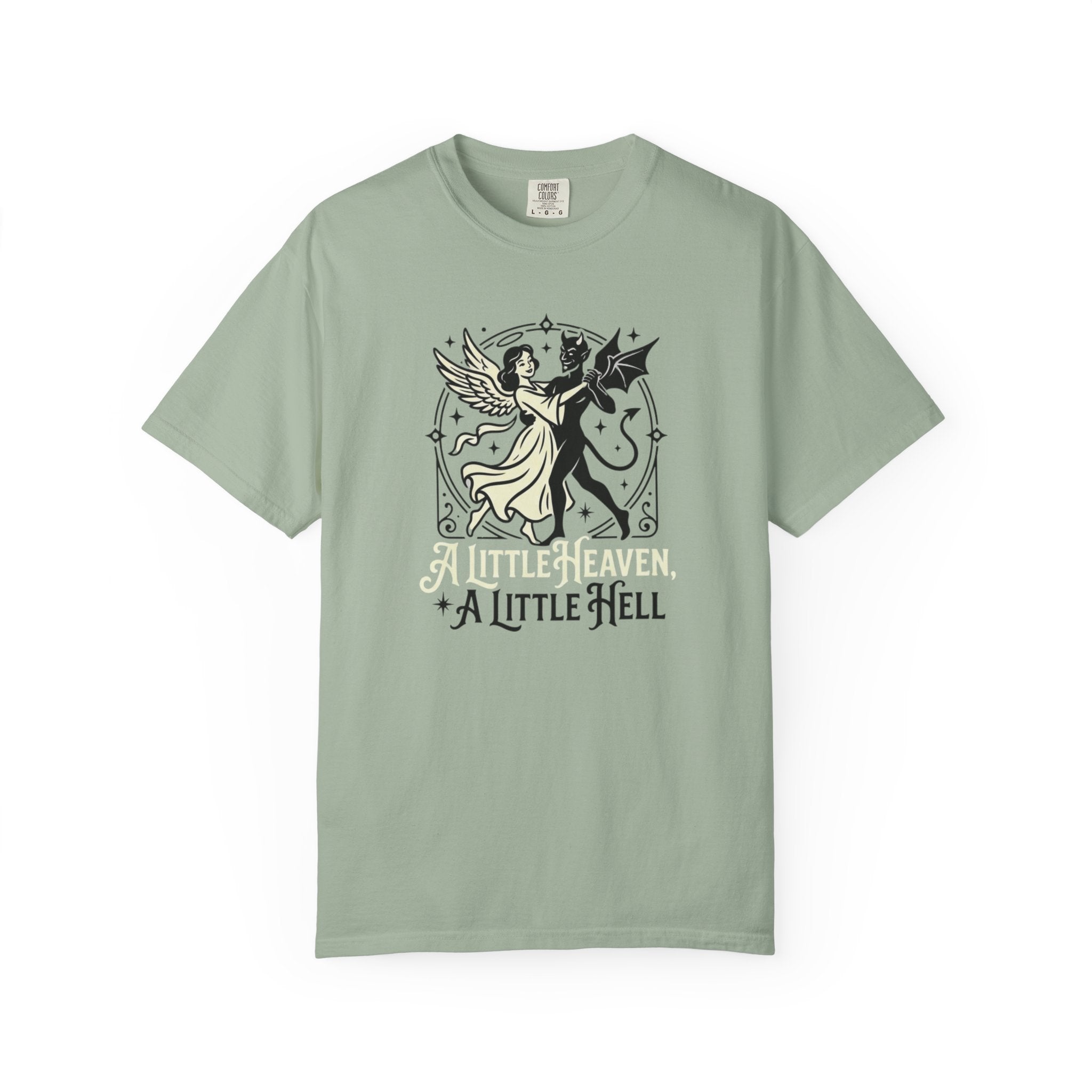 Little Heaven Hell Framed T-Shirt