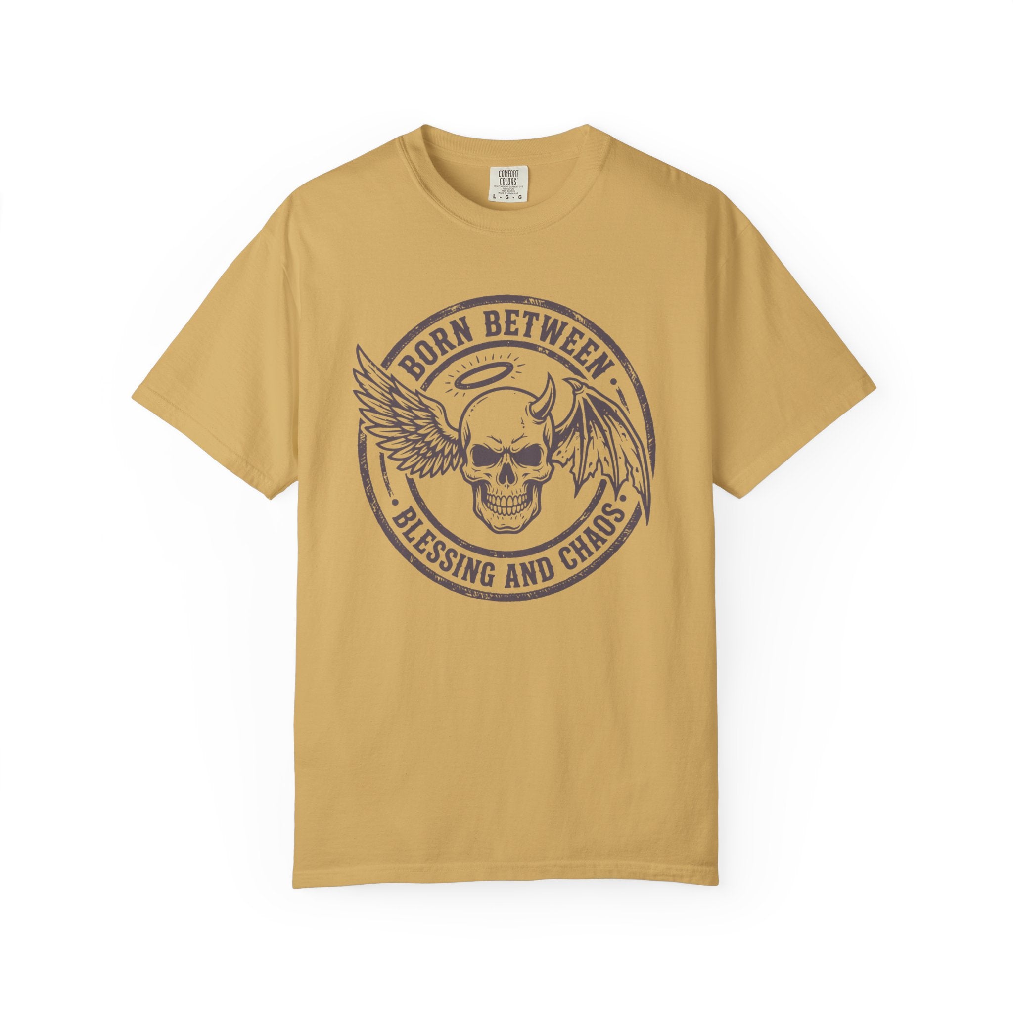 Born Between Blessing Chaos T-Shirt