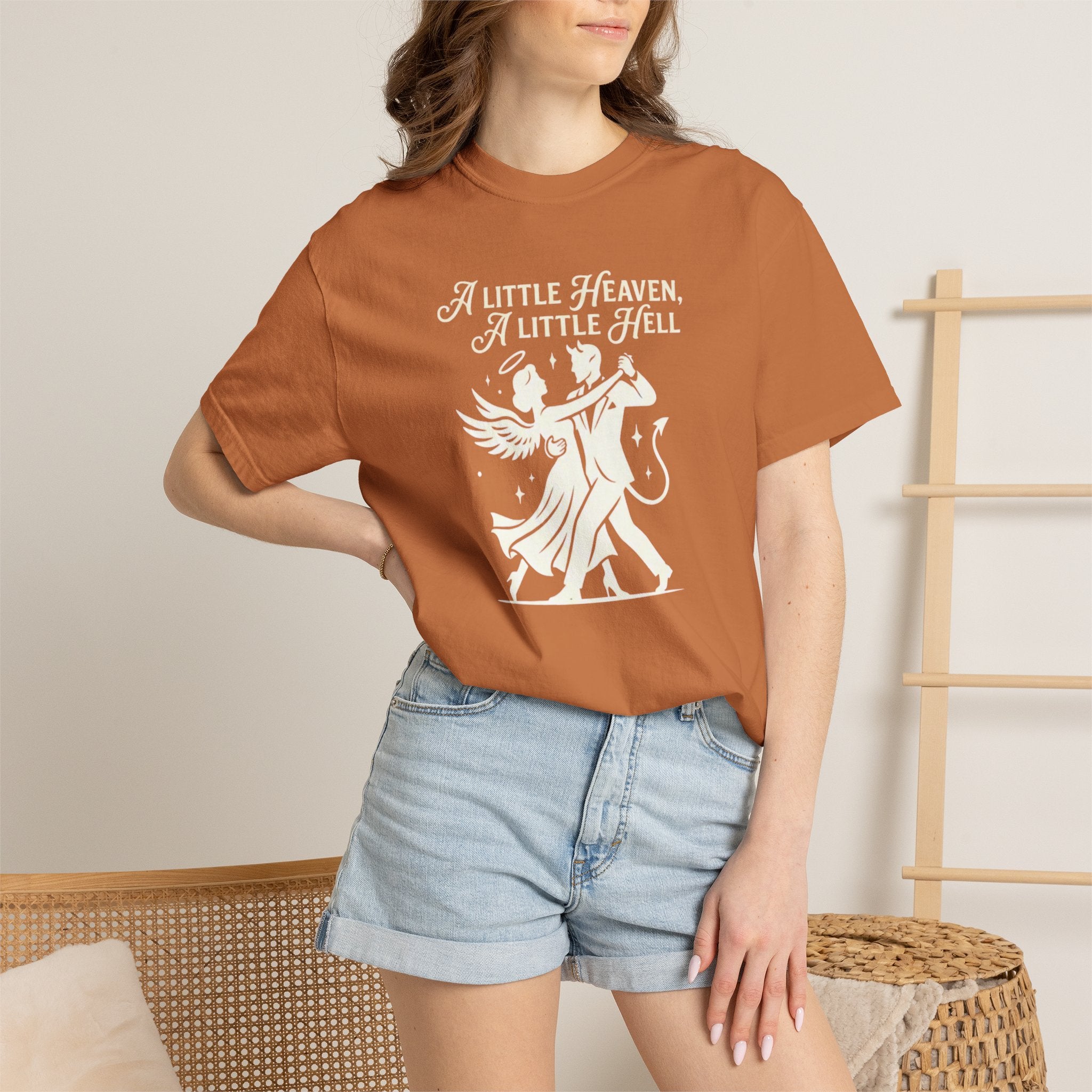Little Heaven Hell Cream T-Shirt